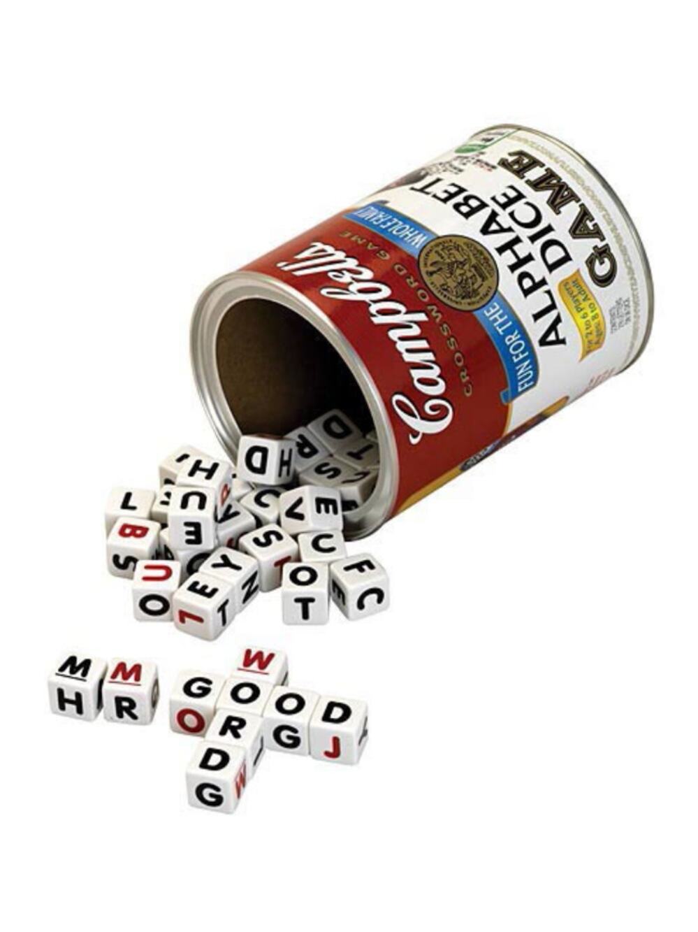 TDC Campbells Crossword Game Alphabet Dice Game Fun For The Whole Family 2017
